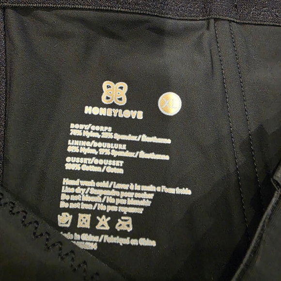 NEW Honeylove Black Shapewear SuperPower Shorts Vamp - Picture 3 of 6